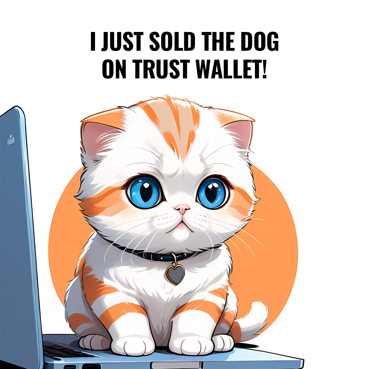 I JUST SOLD THE DOG ON TRUST WALLET!