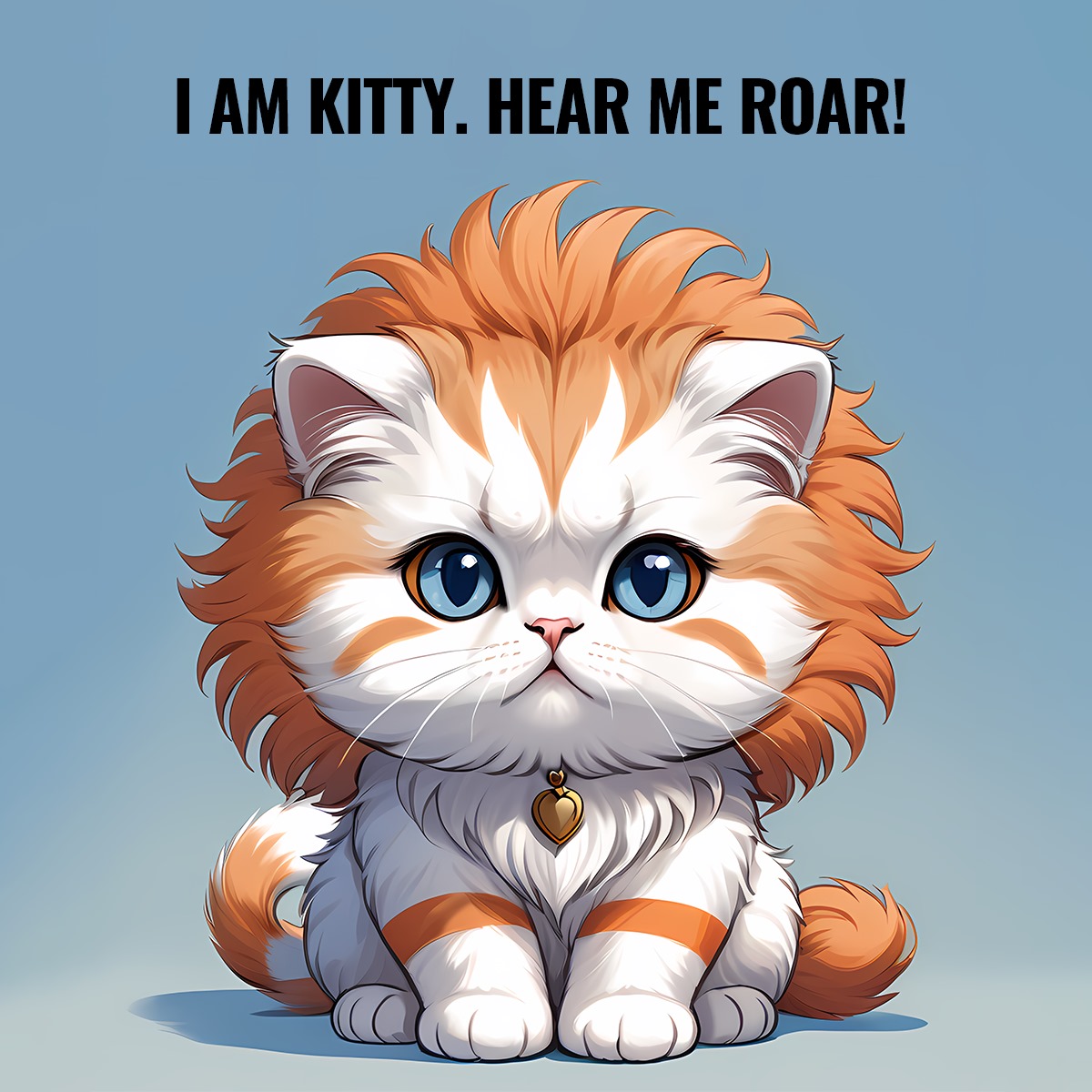I AM KITTY. HEAR ME ROAR!